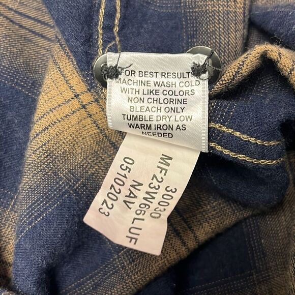 Peter Millar Men’s Plaid Button Collared Down Long Sleeve Pocket Shirt- Medium - Picture 13 of 13